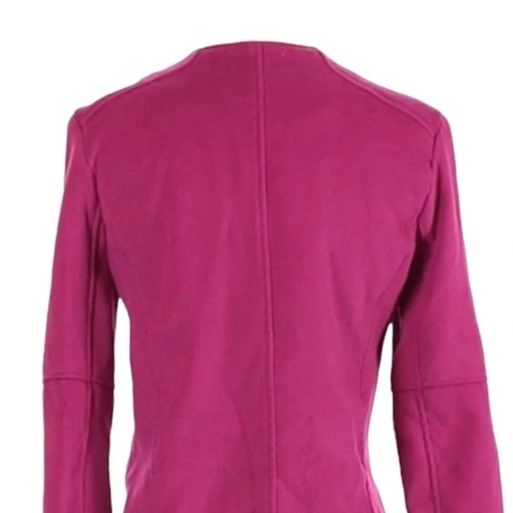Tinley Road Pink Moto Blazer Warm Barbiecore Jacket Size S